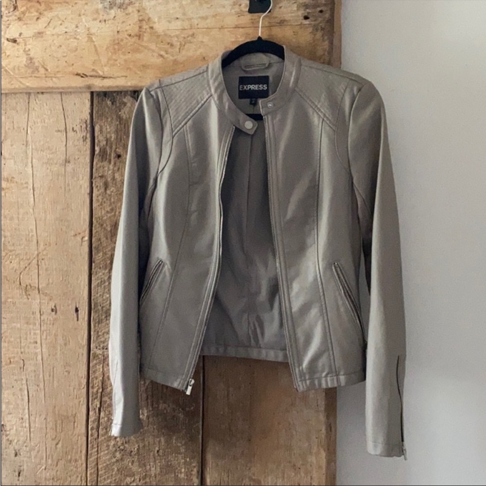 Express Faux Leather Jacket